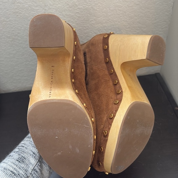 Veronica Beard suede clogs - Picture 4 of 4